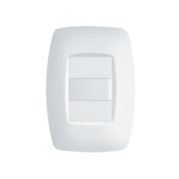 Interruptor Simples Fame Elegance com Placa 4x2 Branco
