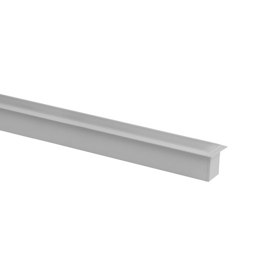 Perfil de Embutir para Fita Led Blumenau Line Easy 36mm com 2 Metros Branco Fosco