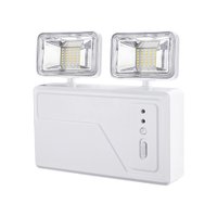Luminária De Emergência Bloco Autônomo LED Blumenau 2 Faróis 18W Bivolt 6500K Luz Branca
