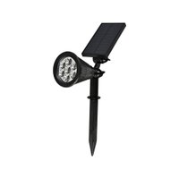Espeto Solar Para Jardim Taschibra Sunshine Led 3W Preto 6500K Luz Branca