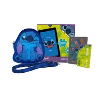 Tablet Positivo Vision TAB 7 Stitch + Capa e Bolsa - Octa-Core 3GB RAM 64GB Android 14 Go Wi-Fi Tela 7” IPS - Preto