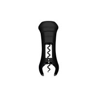 Saca-rolhas Tramontina Harmoniza 25551100 com Corta Lacres Preto PRETO 25551100