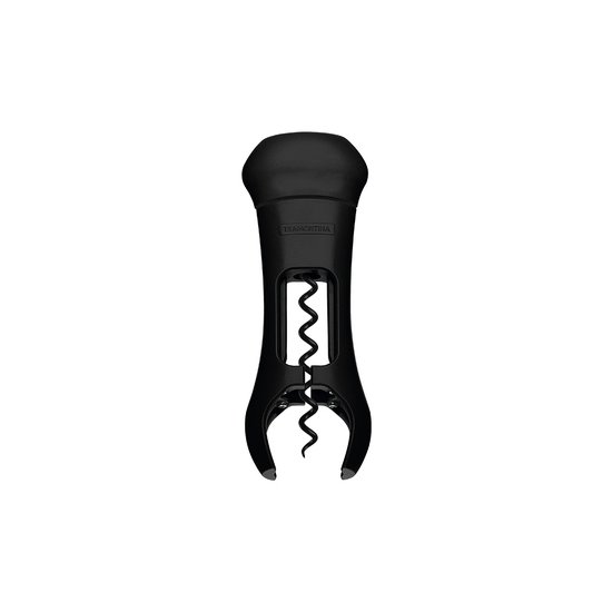 Saca-rolhas Tramontina Harmoniza 25551100 com Corta Lacres Preto PRETO 25551100