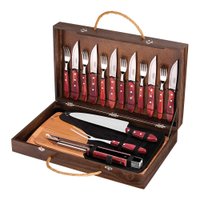 Kit Churrasco 17 Peças Tramontina 21198766 Vermelho VERMELHO 21198766
