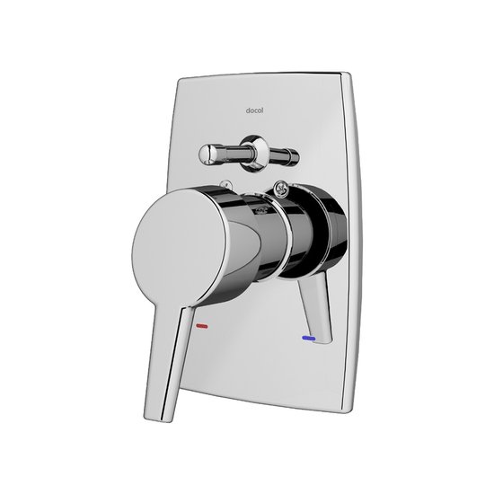 Acabamento Monocomando para Banheira e Chuveiro Docol Nexus 502806  1/2"  Cromado