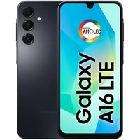 Smartphone Samsung Galaxy A16 128GB - Preto, 4G, RAM 4GB, Tela 6.7", Câmera Tripla 50MP + Selfie 13MP