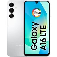 Smartphone Samsung Galaxy A16 128GB - Cinza, 4G, RAM 4GB, Tela 6.7", Câmera Tripla 50MP + Selfie 13MP