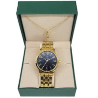 Relógio Feminino Tuguir Analógico TG35100 TG225 Dourado e Preto com Brinde