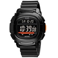 Relógio Masculino Skmei Digital 1657 Preto Laranja