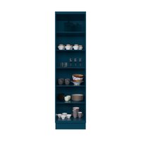 Cozinha Compacta Évora com Tampo para Cooktop 8 PT 3 GV Azul Órion