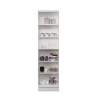 Cozinha Compacta Évora com Tampo para Cooktop 8 PT 3 GV Branco Ártico