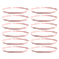 12 Bandejas Redondas 34cm Servir Bubble Bar Restaurante Crippa