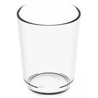 48 Copos Plásticos Refeitório Restaurante 500ml Transparente Servir Sucos Água Crippa