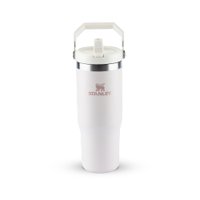 Garrafa Térmica Flip Straw em Inox Rose Quartz 887ml Stanley