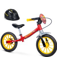 Bicicleta Vermelha Carros Relâmpago McQueen Balance sem Pedal