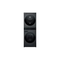 Lava e Seca Elétrica LG Smart WashTower 14kg Aço Escovado Preto WK14BS6A 220V
