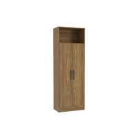 Guarda Roupa 2 Portas Multiuso N408 Nogueira - Kappesberg