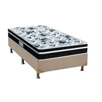 Conjunto Box Solteiro: Colchão Anatômico Probel D45 ProDormir Advanced Tech2000 Plus + Base CRC Suede Clean (88x188)