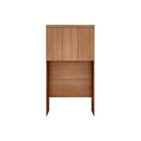 Armário Ponte Modulado Aéreo Solteiro Rizon/Linea c/ 3 Portas Cumaru - Novo Horizonte