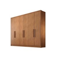 Guarda Roupa 6 Portas e 6 Gavetas Rizon/Linea Cumaru - Novo Horizonte