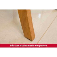 Kit 6 Cadeiras Sala Jantar Malu 6 Un Nature/Linho - Henn