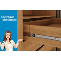 Guarda Roupa 13 Portas 1 e 7 Gavetas Londres Capelinha Jatobá - Santos Andirá