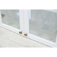 Cozinha Modulada Completa Americana 9 Peças (4Aéreos+1Paneleiro+2Balcões+2Complementos) C5P27 Cinza - Henn