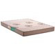 Cama Box Solteiro: Colchão Espuma Polar D33 Pérola + Base CRC Suede Clean(88x188)