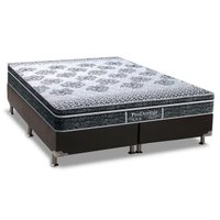 Conjunto Box King: Colchão Molas Probel Ensacadas ProDormir Springs + Base CRC Courano Black (193x203)