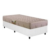 Conjunto Box Solteiro: Colchão Espuma Herval D33 Cannes + Base CRC Courano Clean (88x188)
