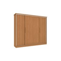 Guarda Roupa 4 Portas de Correr e 4 Gavetas N565 Flex Canela/Canela ou Macadamia - Kappesberg