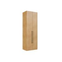 Módulo de Quarto Solteiro Guarda Roupa Infinity c/ 2 Portas Savana - Genialflex
