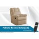 Poltrona Reclinável Motorizada p/ Sala Vermont Classic Zero Wall Courano Bege - Probel