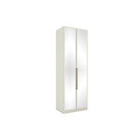 Guarda Roupa Modulado MC04 Seletto c/ 2 Portas c/ Espelho e 3 Gavetas Areia - Henn