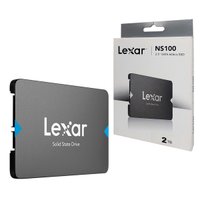 SSD 2TB Lexar NS100, SATA III (6Gb/s), Leitura 550MB/s, 2.5