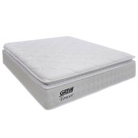 Colchão Casal King Molas Ensacadas Gazin Com Pillow Tower New 193x203x35cm Branco