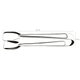 Kit 12 Pegadores de Aço Inox 18cm Churrasco Salada Frios Pinça para Gelo Brinox