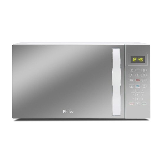 Micro-ondas Philco 25L Espelhado Limpa Facil 1100W PMO28E