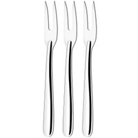 Jogo 6 Garfos Trinchantes 24cm Churrasco Inox Cortar Carne Cozinha Taumer