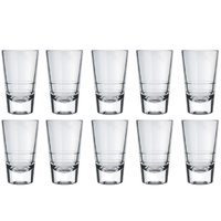 Kit 10 Copos Doses Vidro 100ml Caninha Nadir Copinhos Shot Pingas Cachaças Aperitivos Kit 10 Copos Doses Vidro 100ml Caninha Nadir Copinhos Shot Pingas Cachaças Aperitivos