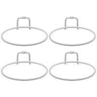 4 Suportes M Aço Pintura Epóxi Vasos Médios Flor Jardim Parede OU 
