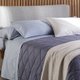 Jogo Cama King Buddemeyer 180 Fios Basic Percalle Azul 023