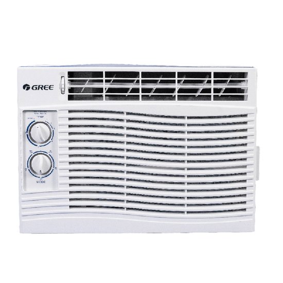 Ar Condicionado Janela Gree 7000 BTU/h Frio R32 Mecânico GJC07BV-D6NMND1A - 220 Volts