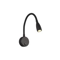 Arandela Astraled Megrez Led com Interruptor Bivolt PRETO AD-4055