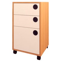 Gaveteiro 36 cm Para Escritorio 3 Gavetas GV5030 Mell Arenas FAEM