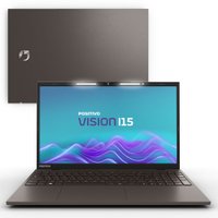 Notebook Positivo Vision i15 Intel® Core™ i3-1115G4 Linux 8GB RAM 256GB SSD 15.6” Full HD Lumina Bar - Cinza