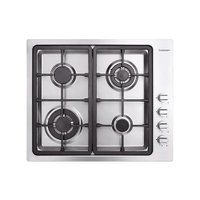 Cooktop à Gás Cuisinart Arkton 4 Queimadores Inox 60cm 220V - 4092740126