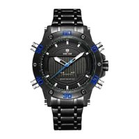Relógio Masculino Weide AnaDigi WH-6910 - Preto e Azul