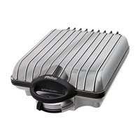 Waffle Maker Philco PWM03 4 Waffles Chapa Antiaderente - Prata