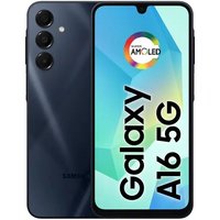 Smartphone Samsung Galaxy A16 5G 256GB - Azul Escuro, RAM 8GB, Tela 6.7", Câmera Tripla 50MP + Selfie 13MP